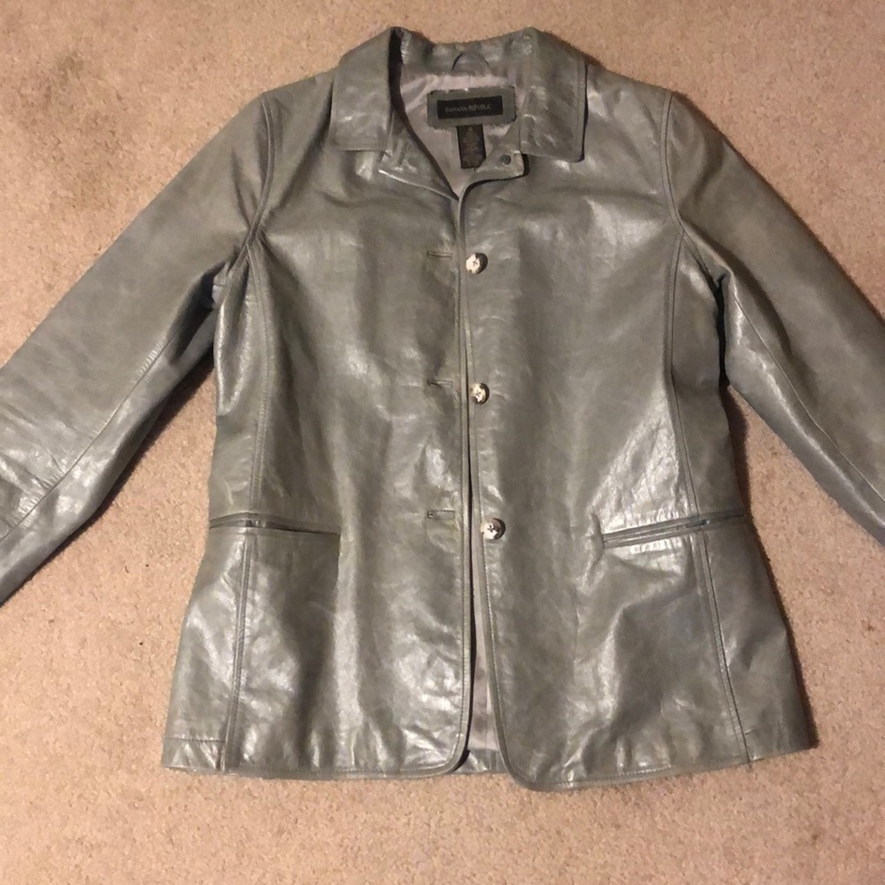 Leather jacket